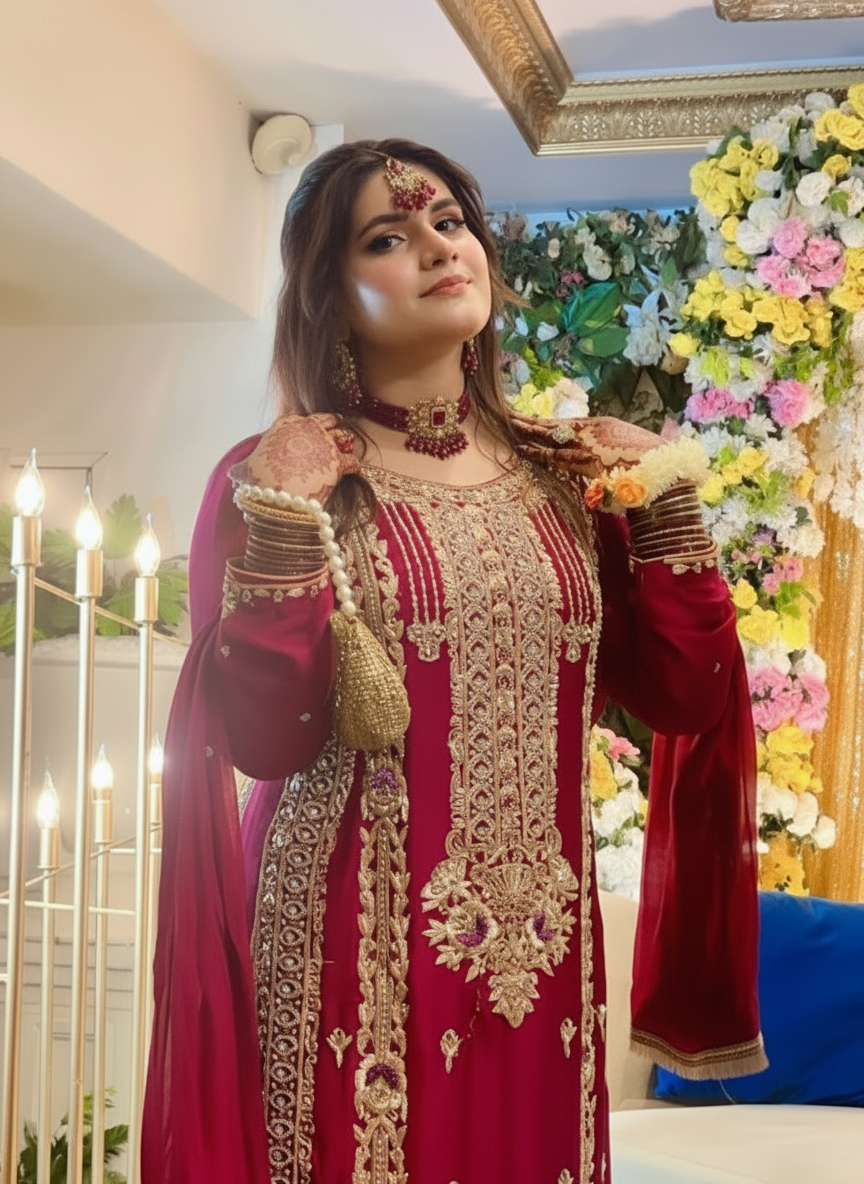 Ameer's party makeup look 4