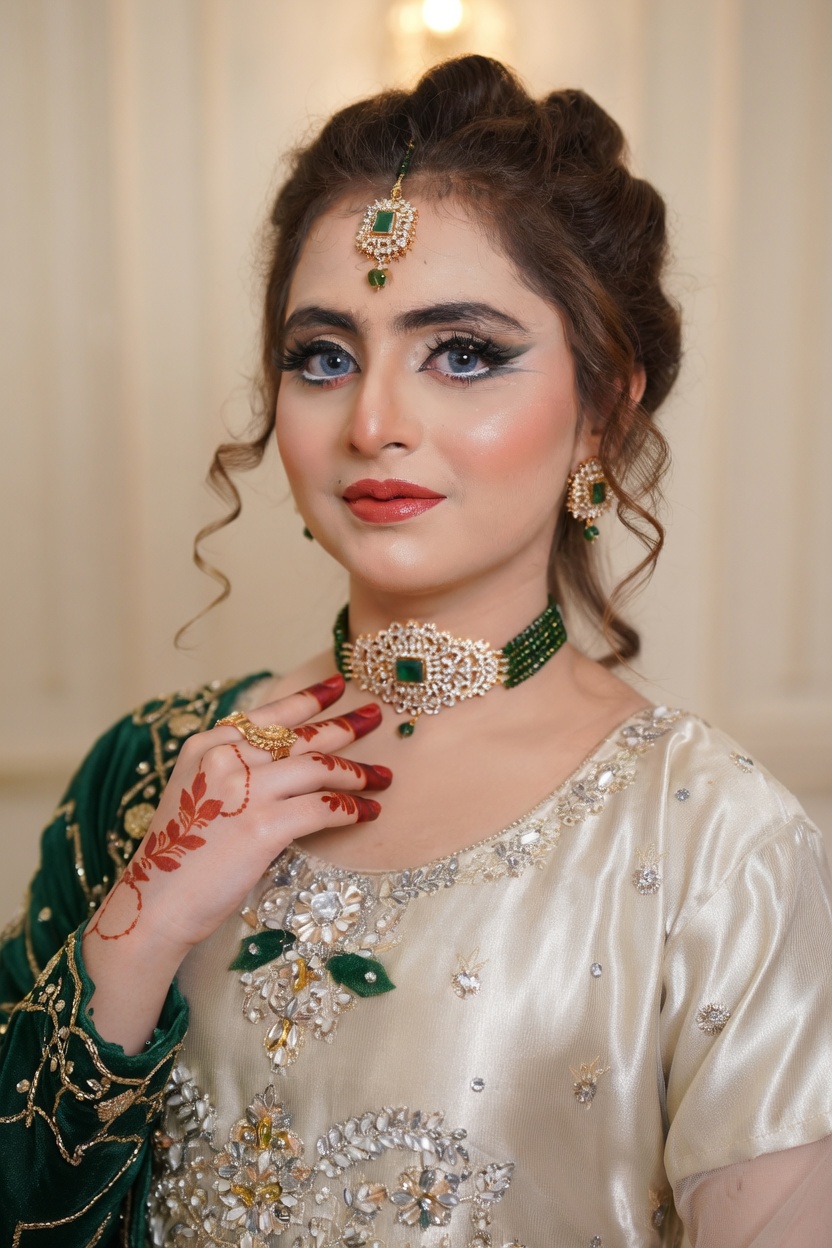 Ameer's party makeup look 6