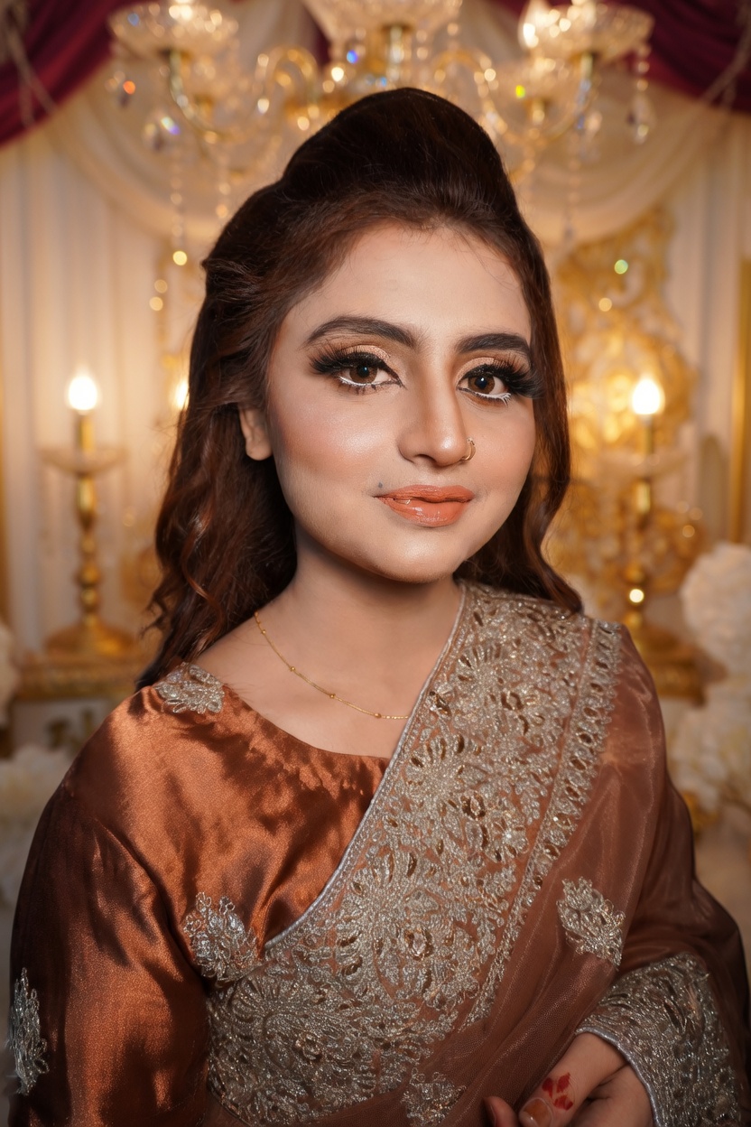 Ameer's party makeup look 7